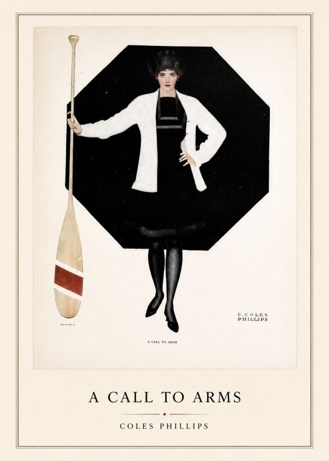 Coles Phillips A Call to Arms No5 - Poster