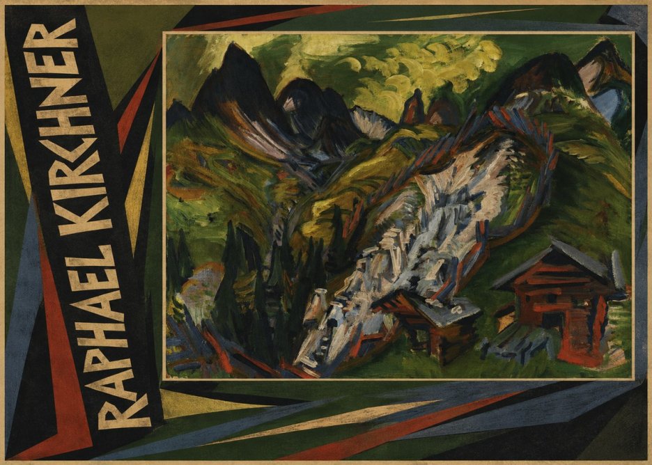 Raphael Kirchner Mountain Landscape I No3 - Poster