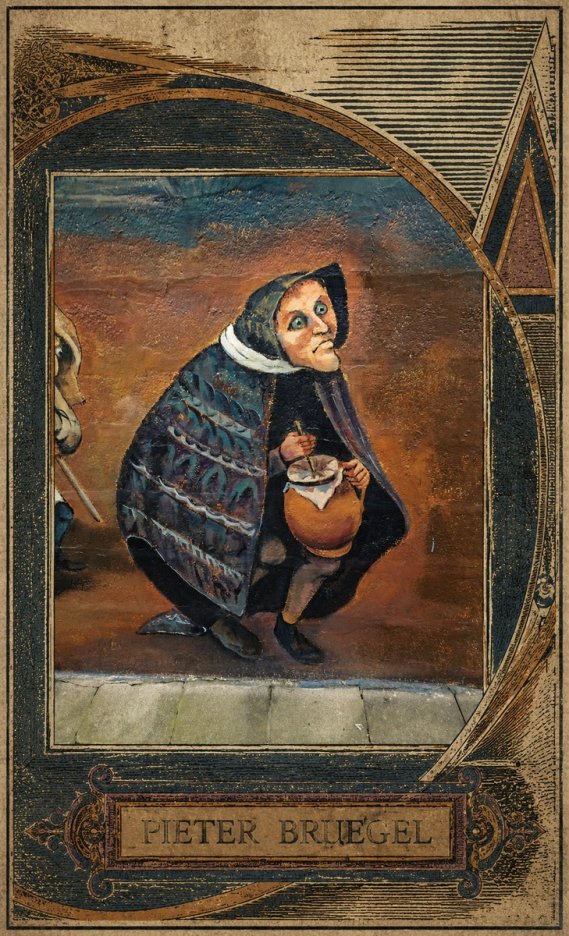 Pieter Bruegel The Beggar Woman with Jug No5 - Poster