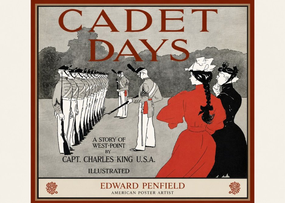 Edward Penfield Cadet Days No1 - Poster