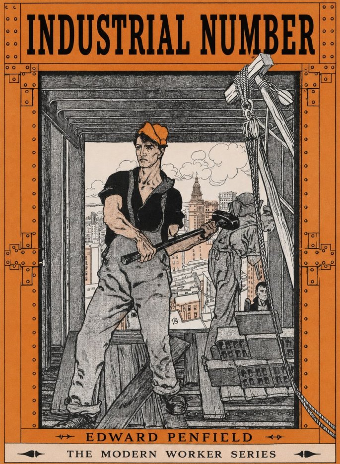 Edward Penfield Industrial Number No1 - Poster