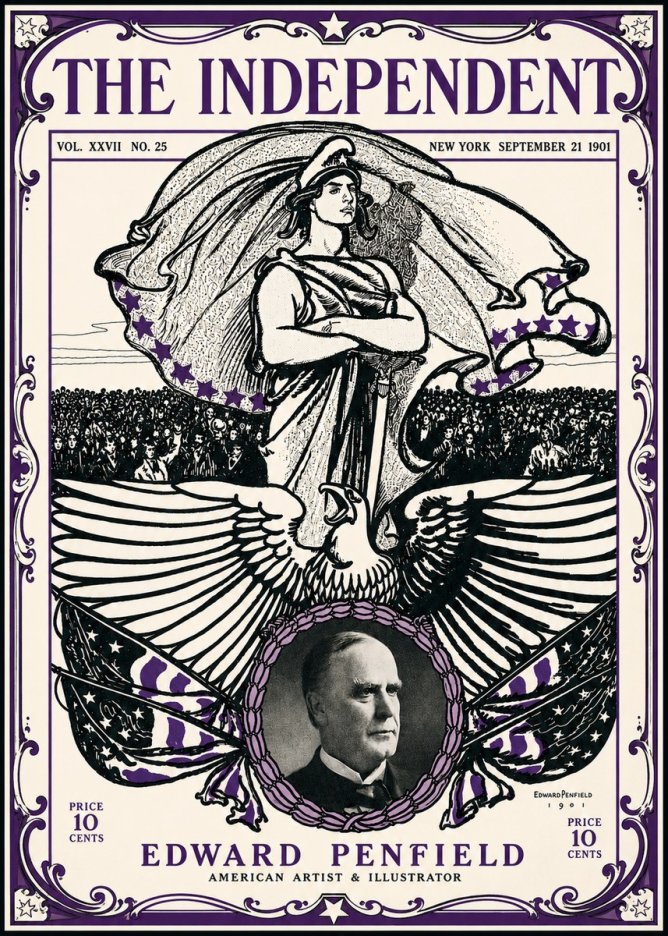 Edward Penfield The Independent No3 - Poster