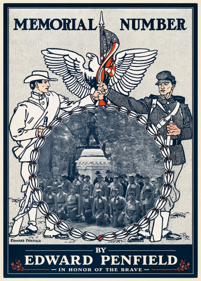 Edward Penfield Memorial Number No1 - Poster