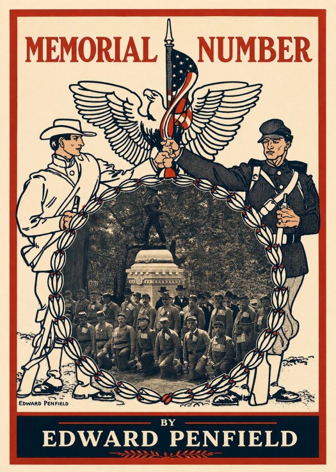 Edward Penfield Memorial Number No2 - Poster