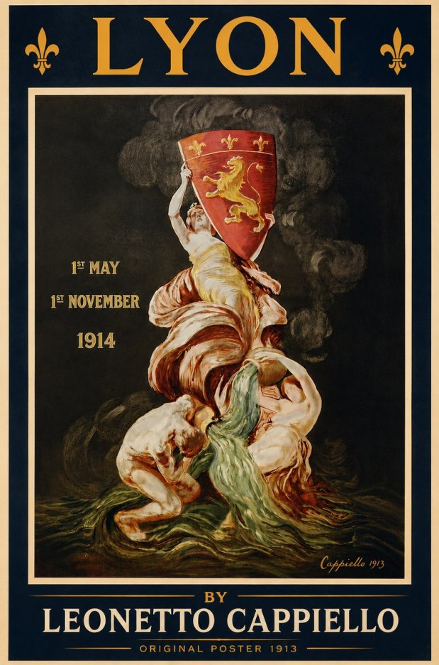 Leonetto Cappiello Lyon No3 - Poster