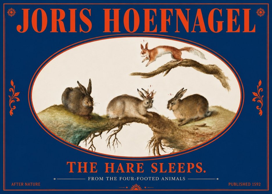 Joris Hoefnagel Lepvs Dormit No5 - Poster