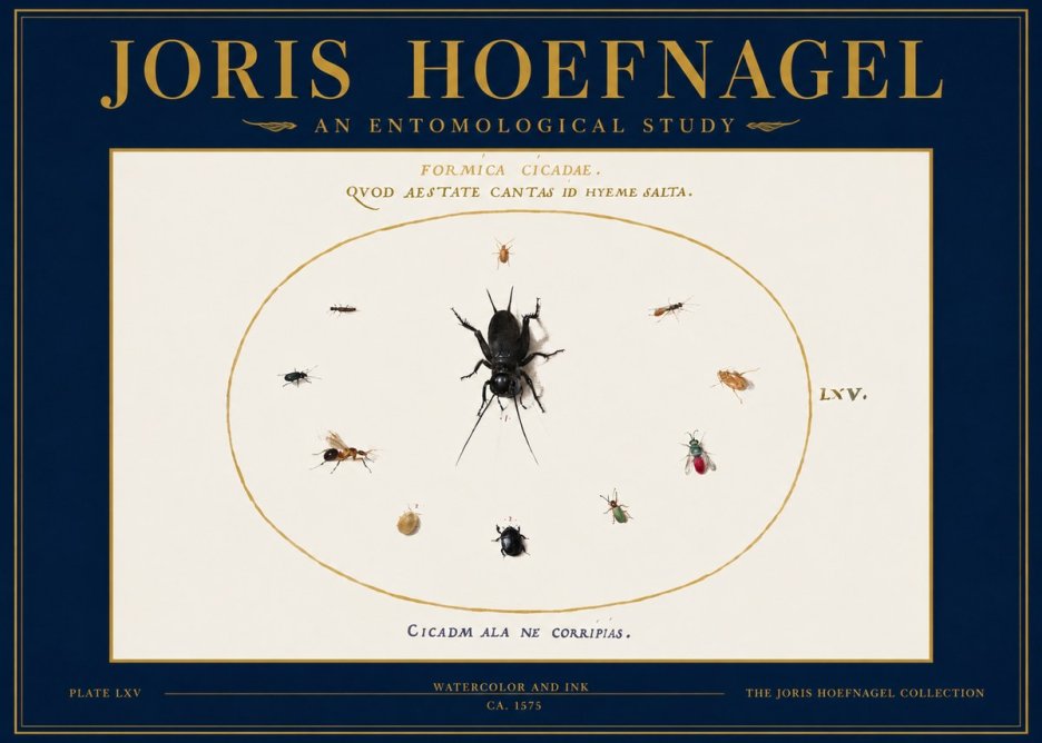 Joris Hoefnagel Formica Cicadae No3 - Poster