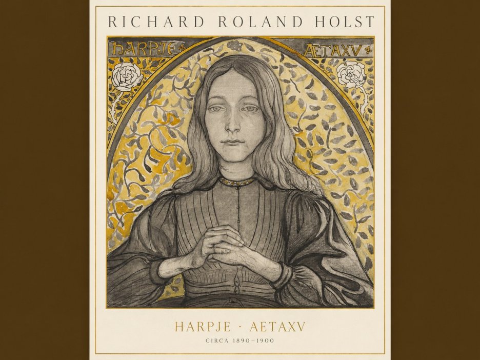 Richard Roland Holst Harpje · Aetaxv No1 - Poster