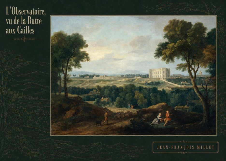 Jean-François Millet L'observatoire, Vu De La Butte Aux Cailles No6 - Poster