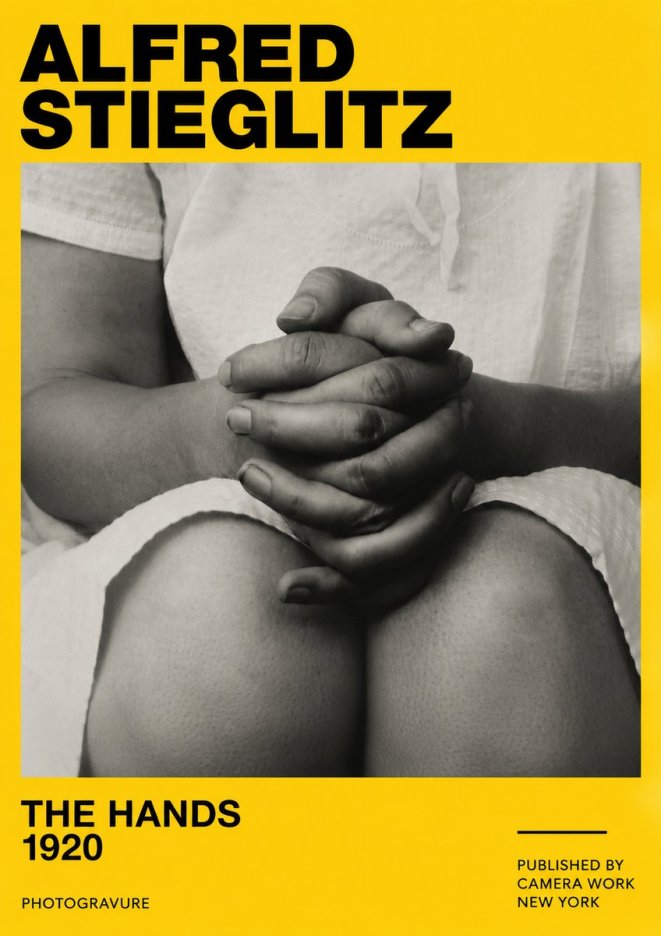 Alfred Stieglitz The Hands No4 - Poster