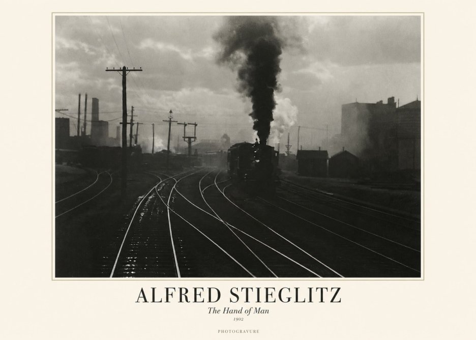 Alfred Stieglitz The Hand of Man I No1 - Poster