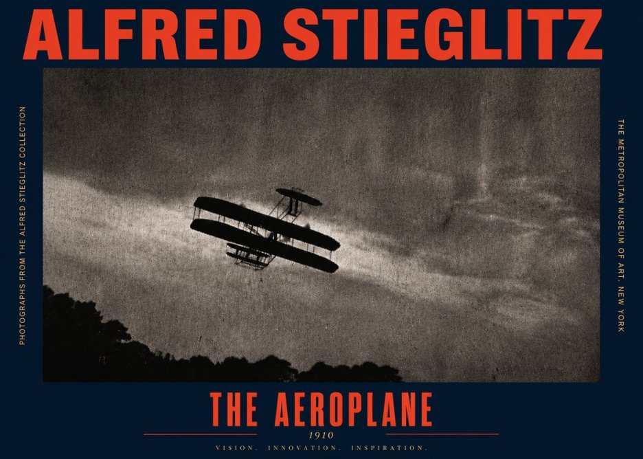 Alfred Stieglitz The Aeroplane No6 - Poster