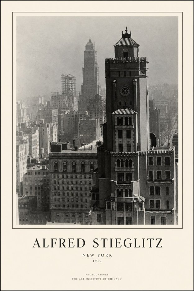 Alfred Stieglitz New York No1 - Poster