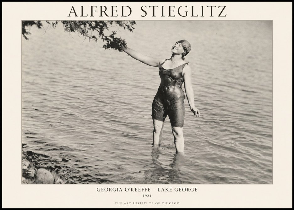 Alfred Stieglitz Lake George No1 - Poster