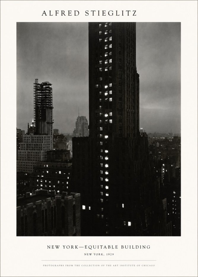 Alfred Stieglitz New York—equitable Building No1 - Poster