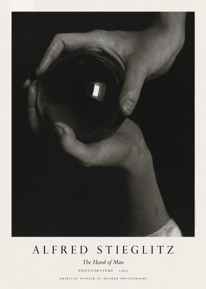 Alfred Stieglitz The Hand of Man II No1 - Poster
