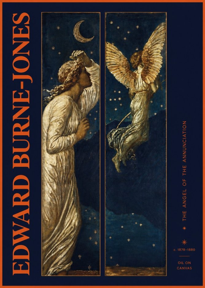 Edward Burne-Jones The Angel of the Annunciation No2 - Poster