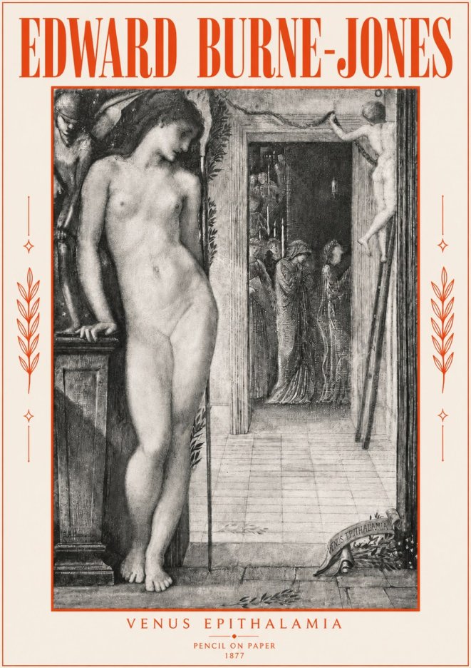 Edward Burne-Jones Venus Epithalamia No5 - Poster