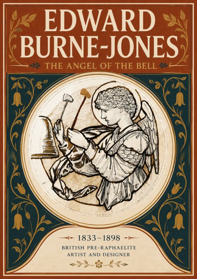 Edward Burne-Jones The Angel of the Bell No5 - Poster