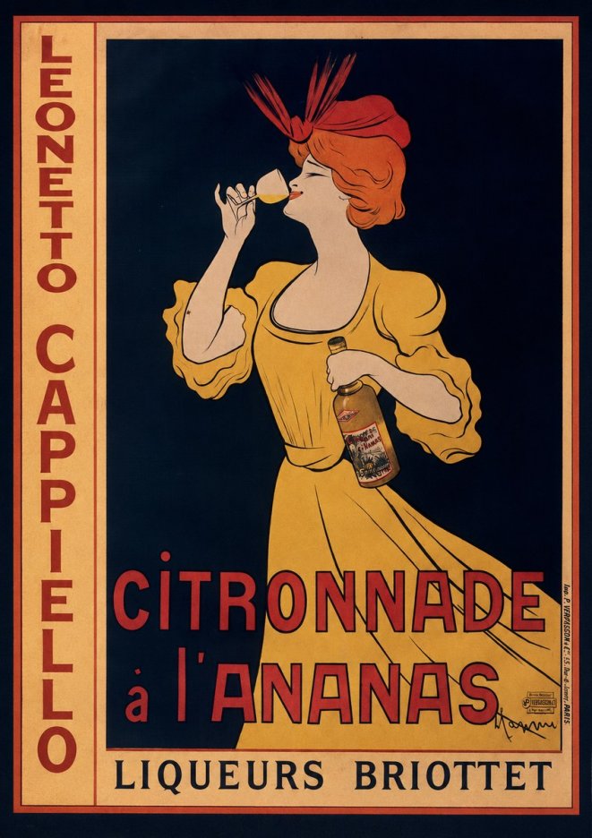 Leonetto Cappiello Citronnade À L'ananas No2 - Poster