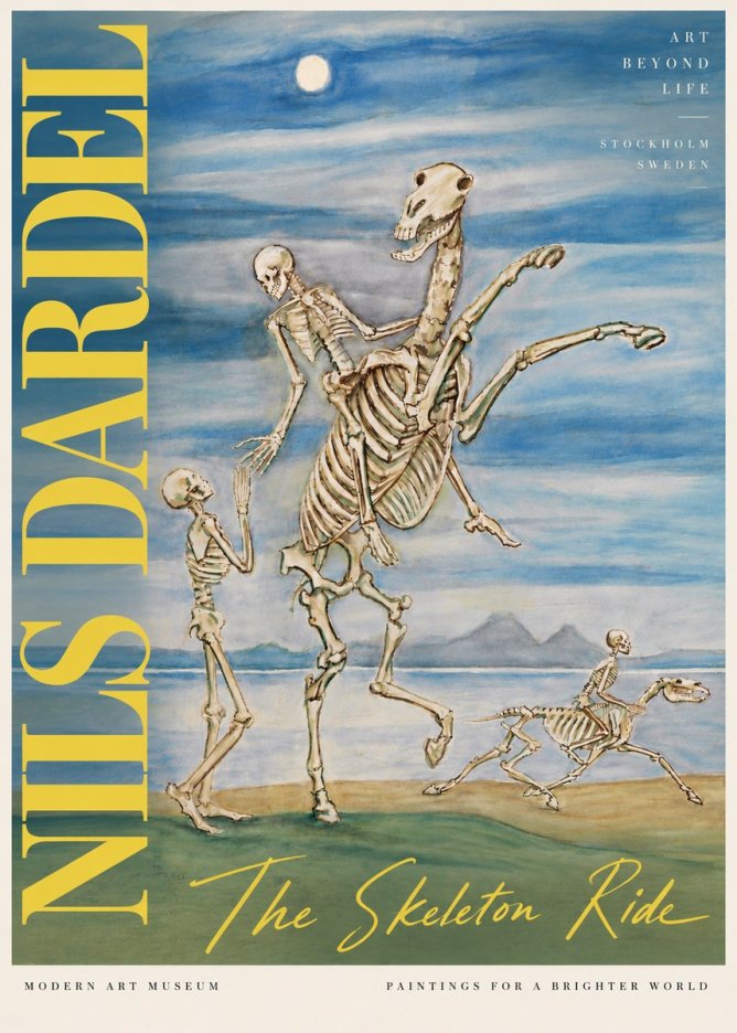 Nils Dardel The Dancer No6 - Poster