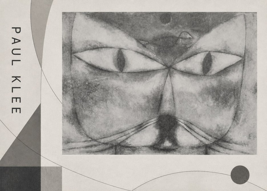 Paul Klee Cat and Bird No2 - Poster