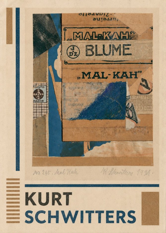 Kurt Schwitters Mal Kah No1 - Poster