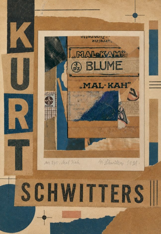 Kurt Schwitters Mal Kah No5 - Poster
