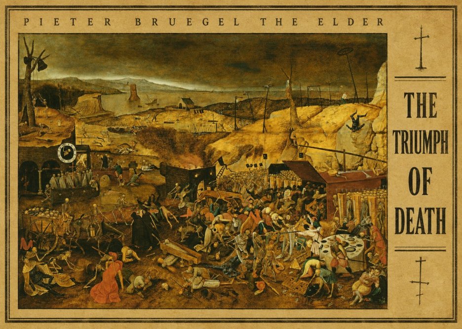 Pieter Bruegel The Triumph of Death I No4 - Poster