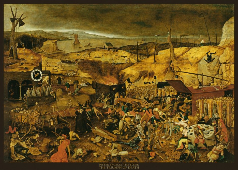 Pieter Bruegel The Triumph of Death I No6 - Poster