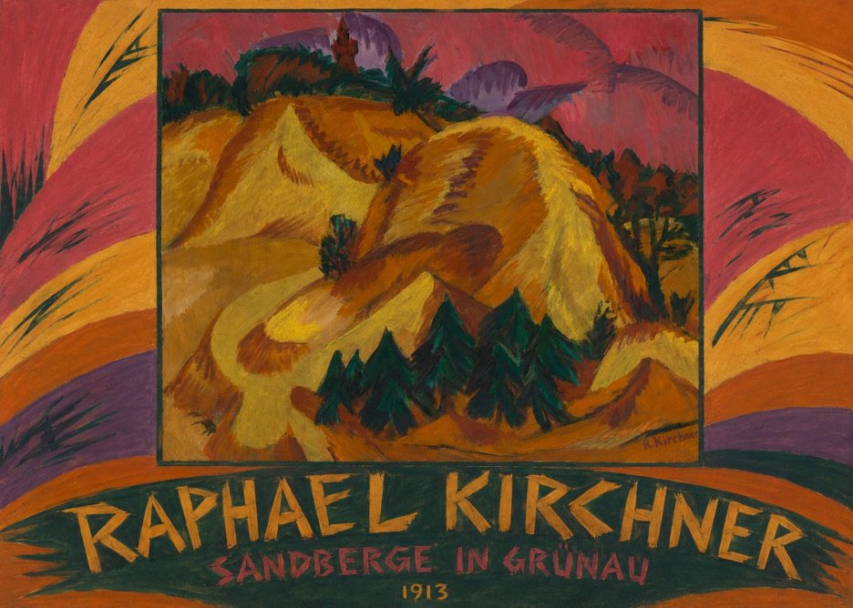 Raphael Kirchner Sandberge in Grünau No2 - Poster