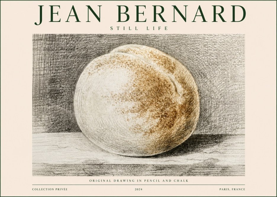 Jean Bernard Bread and Light No6 - Poster