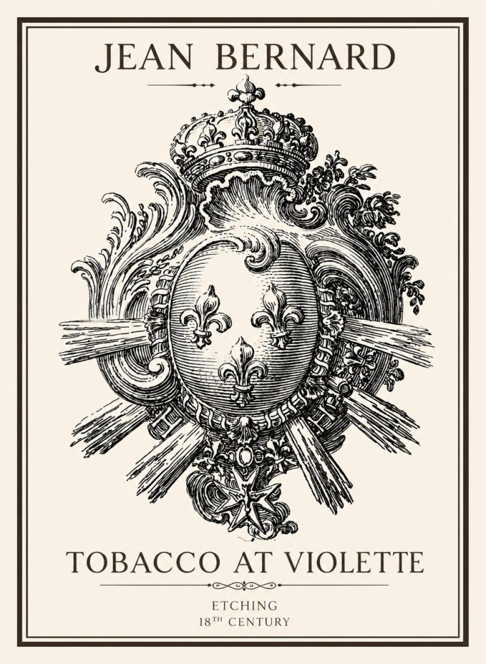 Jean Bernard Tobacco at Violette No1 - Poster