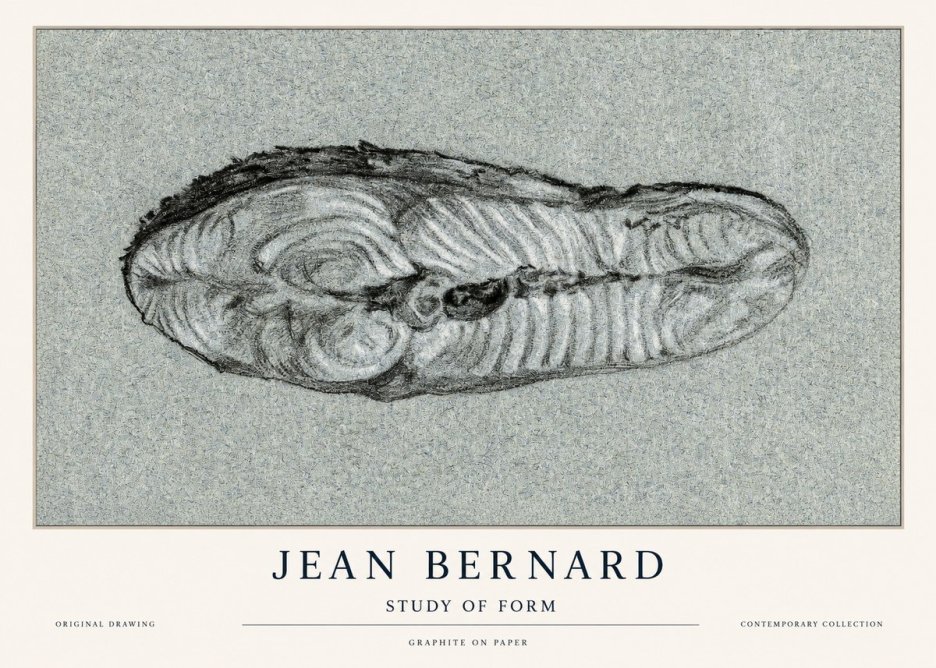 Jean Bernard Study of Form I No1 - Poster