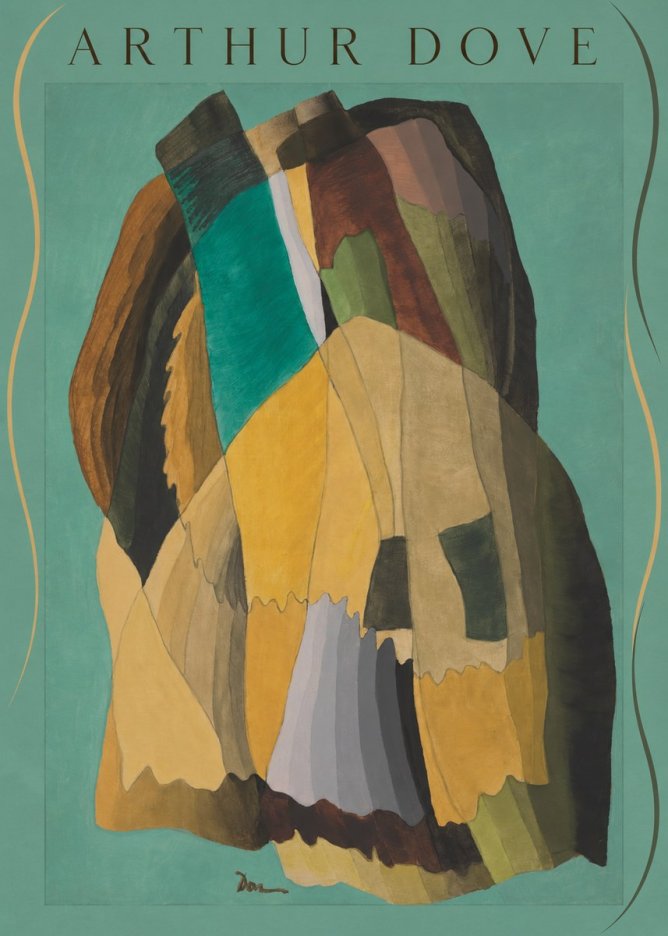 Arthur Dove Abstract Composition No6 - Poster