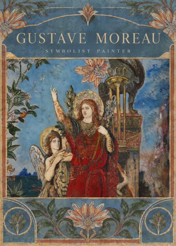 Gustave Moreau The Apparition I No6 - Poster