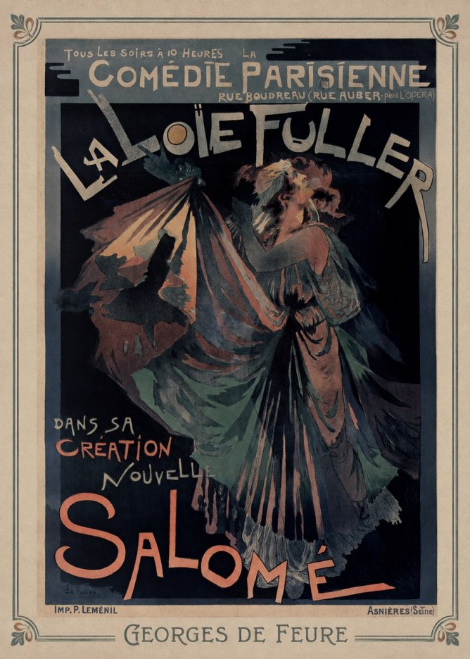 Georges de Feure Salomé I No1 - Poster