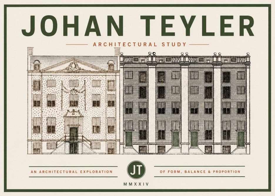 Johan Teyler Architectural Study IV No4 - Poster