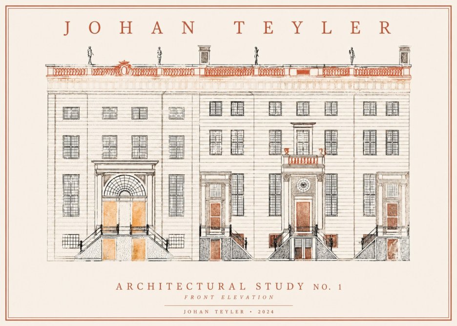 Johan Teyler Architectural Study VI No2 - Poster