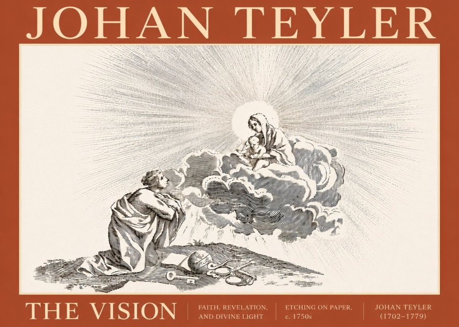 Johan Teyler The Vision No4 - Poster