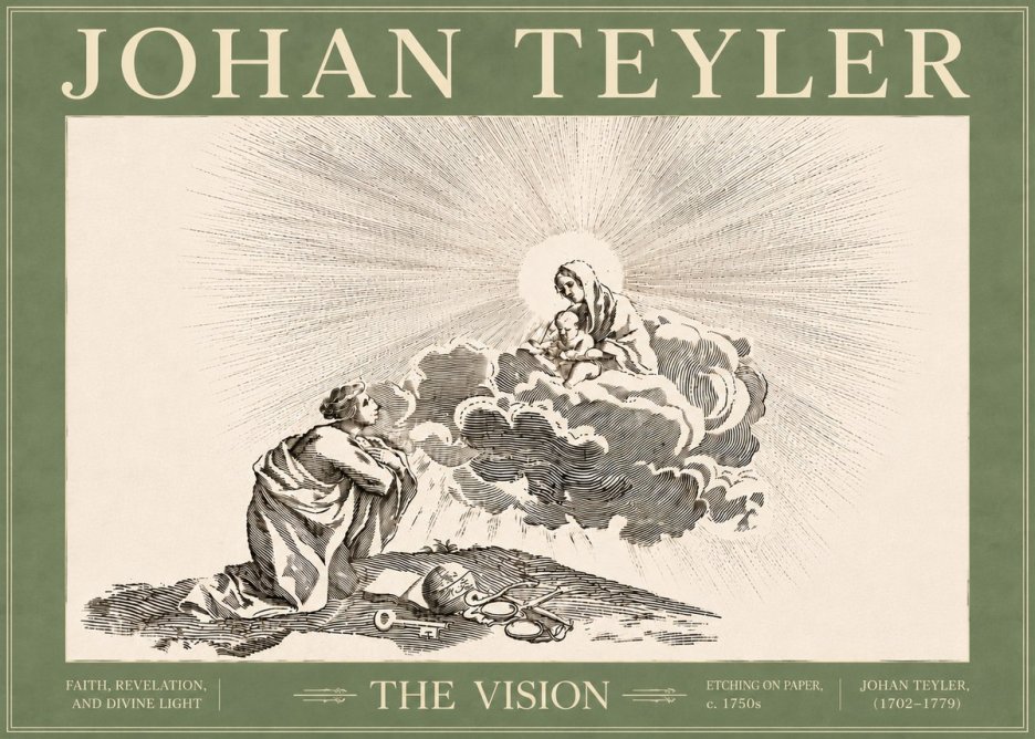 Johan Teyler The Vision No6 - Poster