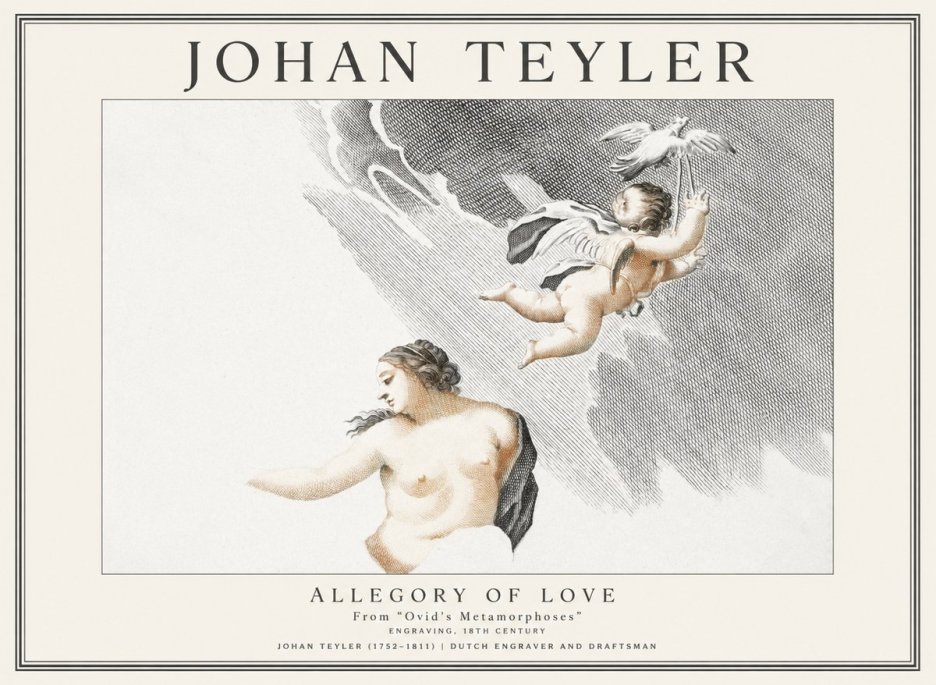 Johan Teyler Allegory of Love No1 - Poster