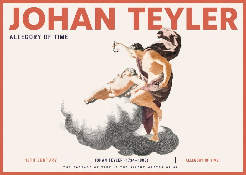Johan Teyler Allegory of Time No2 - Poster