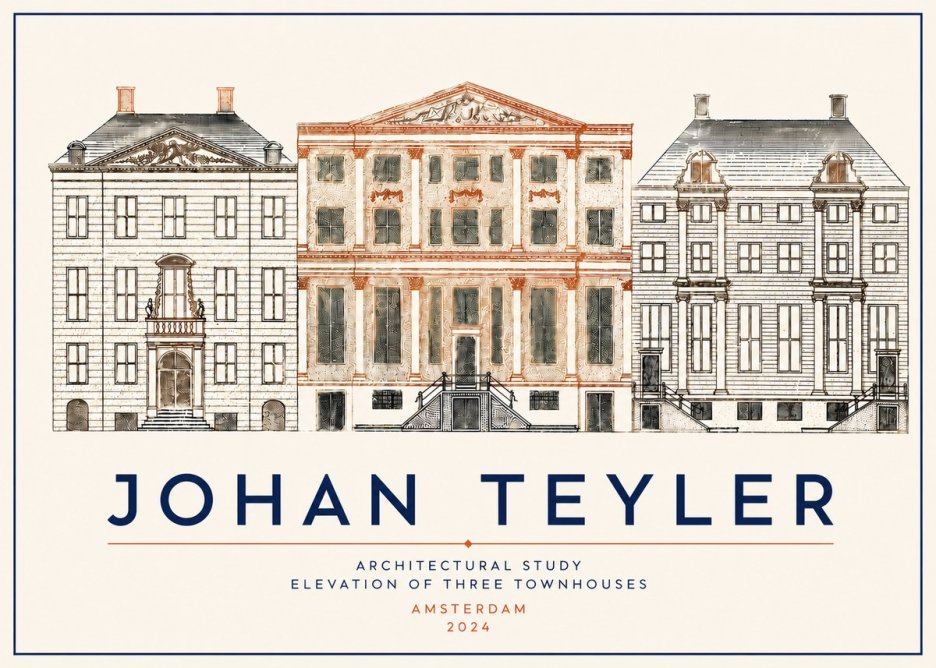 Johan Teyler Architectural Study IX No5 - Poster