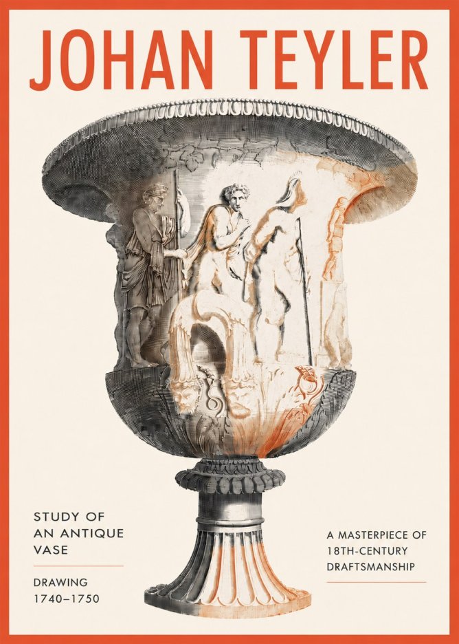 Johan Teyler Classical Urn No4 - Poster