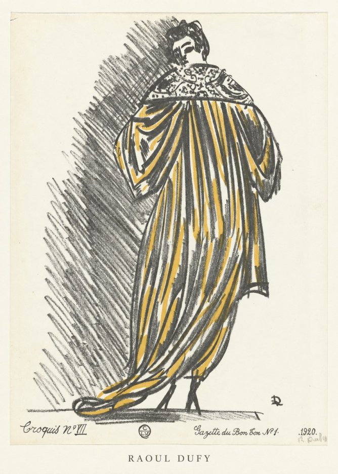 Raoul Dufy Croquis N°vii No6 - Poster