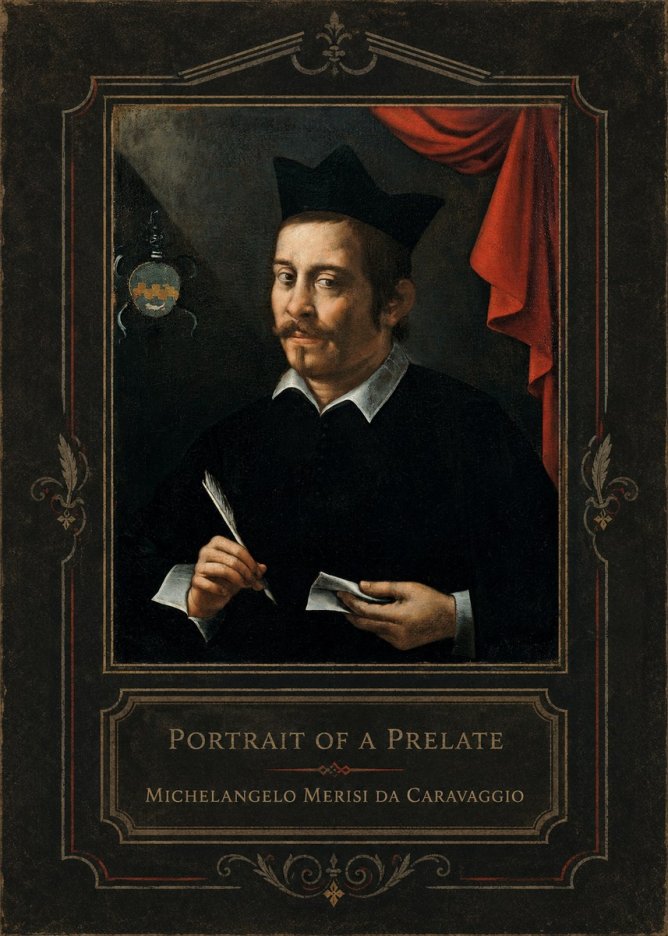 Michelangelo Merisi da Caravaggio Portrait of a Prelate No3 - Poster