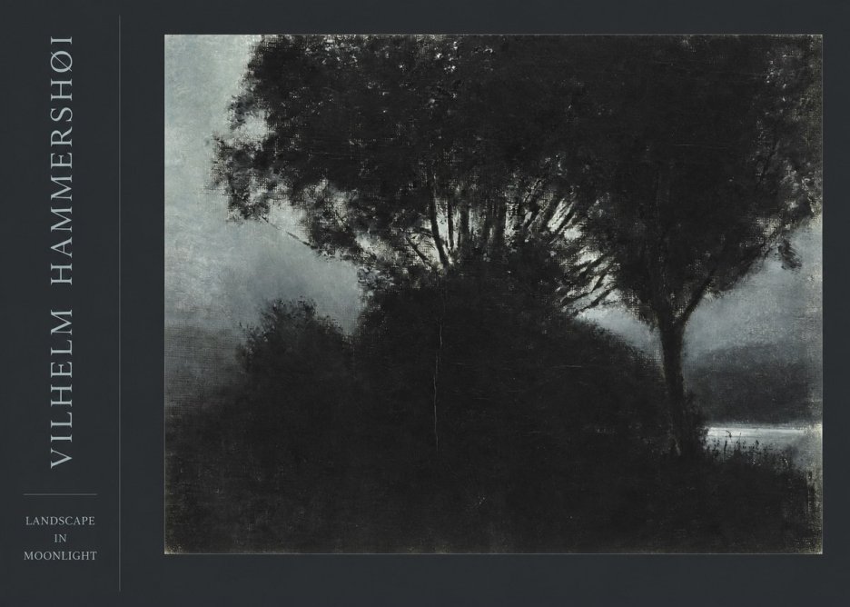 Vilhelm Hammershøi Landscape in Moonlight No2 - Poster