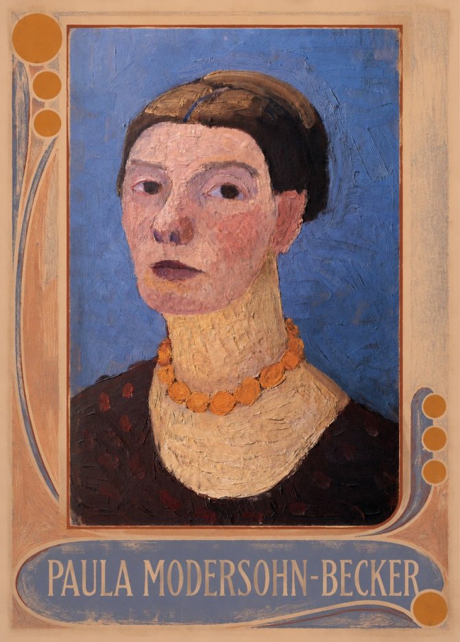 Paula Modersohn-Becker Self-portrait No3 - Poster