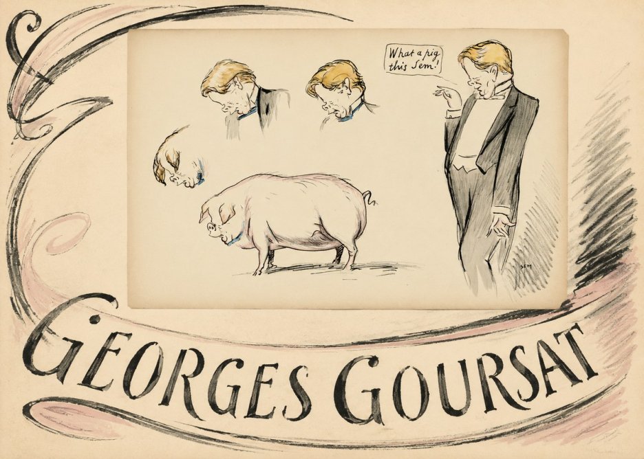 Georges Goursat Georges Goursat I No3 - Poster